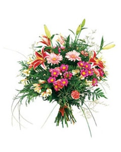 Ankara Keçiören ostim çiçek siparişi firma ürünümüz karışık gerbera kır mevsim çiçek buketi