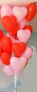 küçük kalp balonlar Kalp Balon sevenlere ve sevilenlere özel