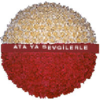 Ankara Ke�i�ren �i�ek�i firmam�zdan An�tkabir i�in �i�ek �elenk modeli