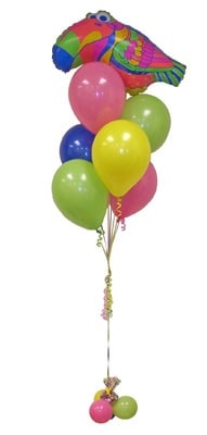 Ke�i�ren �i�ek�i sitemizden 9 adet balondan balon demeti 