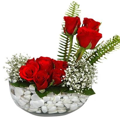 Ankara Ke�i�ren Etimesgut �i�ek�i firma �r�n�m�z Cam i�inde 11 g�l Ankara �i�ek g�nder firmas� �ahane �r�n�m�z 