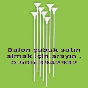 Balon �ubu�u ve sopas� 1000 adet balon �ubu�u tak�m� 