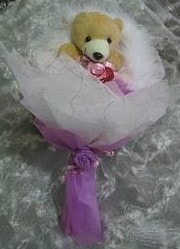 Ankara Ke�i�ren hediyecinizden 15 ile 20 cm boyutlar�nda 1 adet ay�dan olu�mu� g�rsel demet 