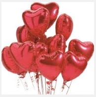 30 adet k���k kalp balonlar Kalp Balon sevenlere ve sevilenlere �zel